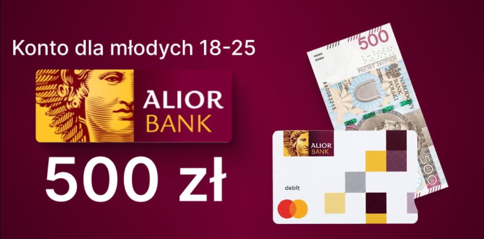 Alior Bank Alior Konto 18–25 lat