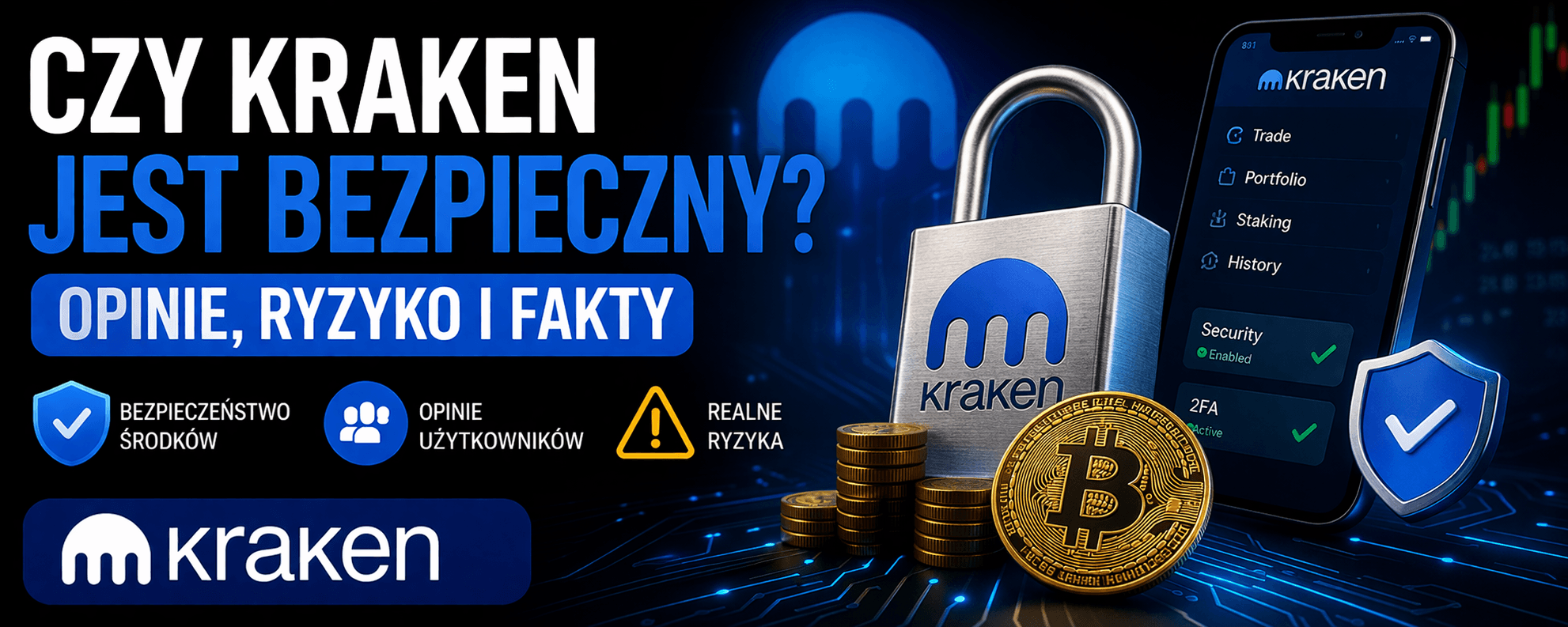 Czy Kraken jest bezpieczny? Opinie, ryzyko i fakty (2026)