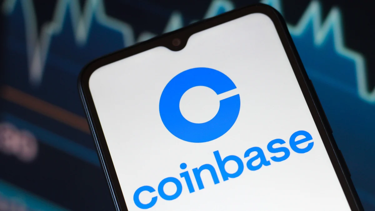 Coinbase — screenshot platformy