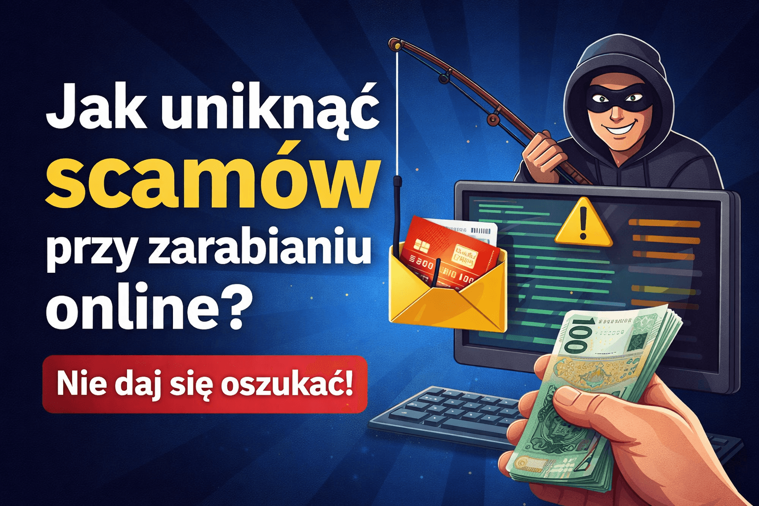 Jak uniknąć scamów przy zarabianiu online? 7 zasad, które ratują pieniądze (2026)