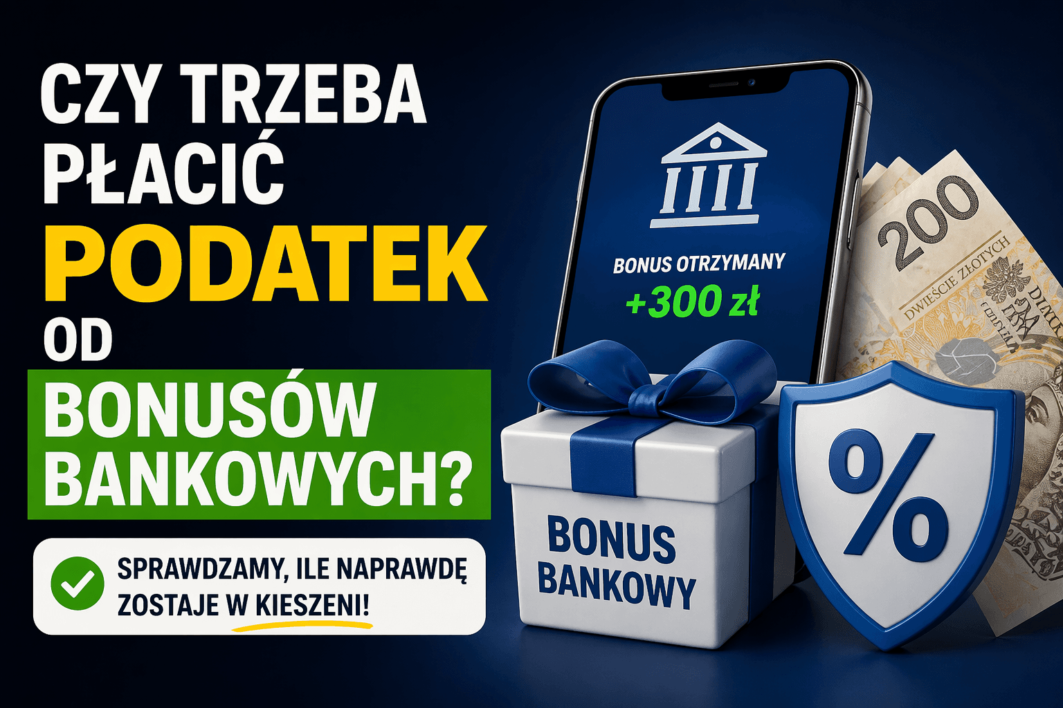 Czy trzeba płacić podatek od bonusów bankowych? Sprawdzamy, ile naprawdę zostaje w kieszeni!