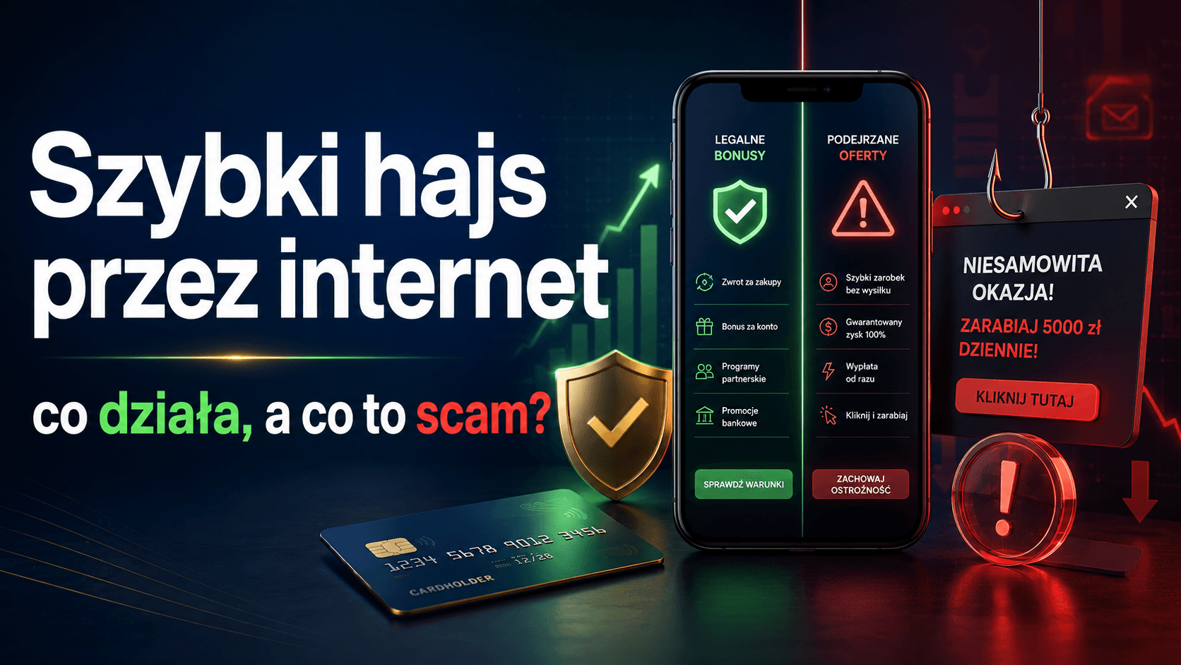 Szybki hajs przez internet — co działa, a co to scam?