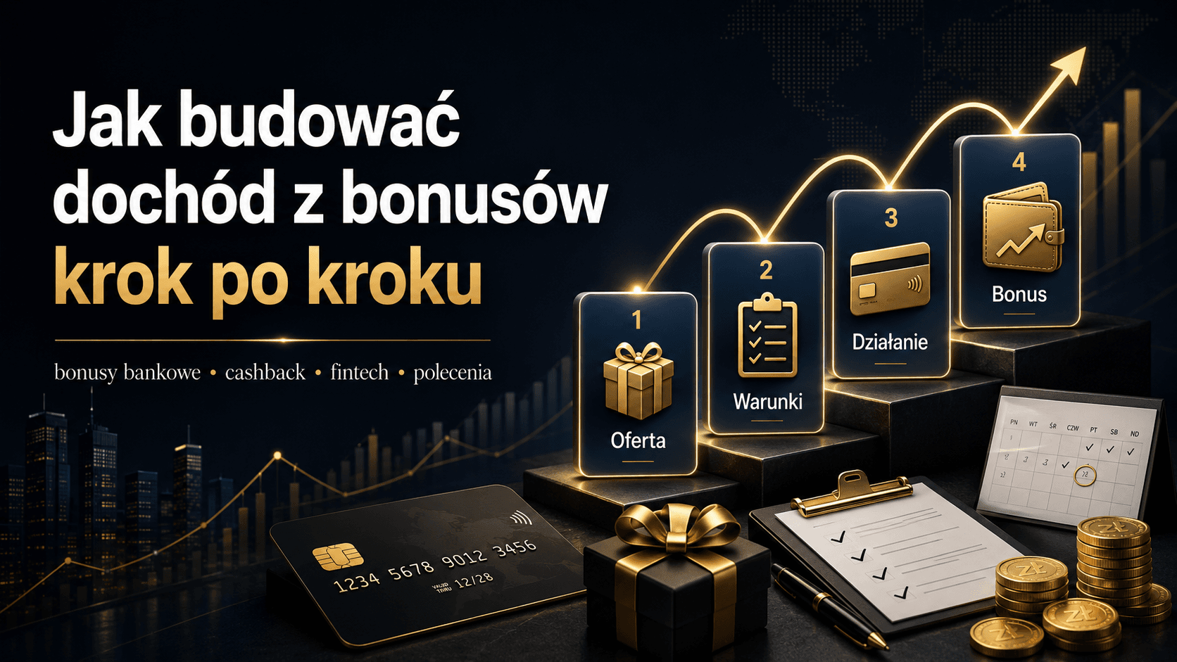 Jak budować dochód z bonusów krok po kroku — praktyczny przewodnik