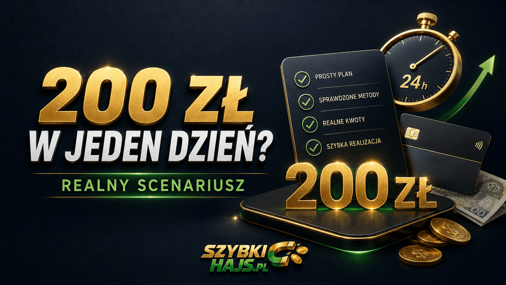 Jak zarobić 200 zł w jeden dzień – realistyczny scenariusz