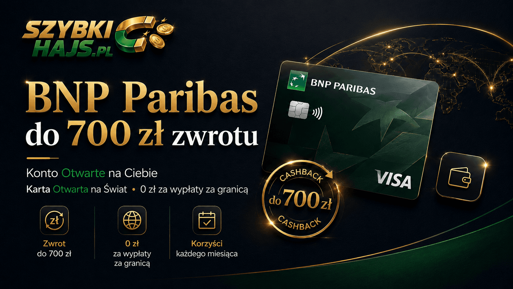 BNP Paribas Konto Otwarte na Ciebie — Ekstra sumy undefined
