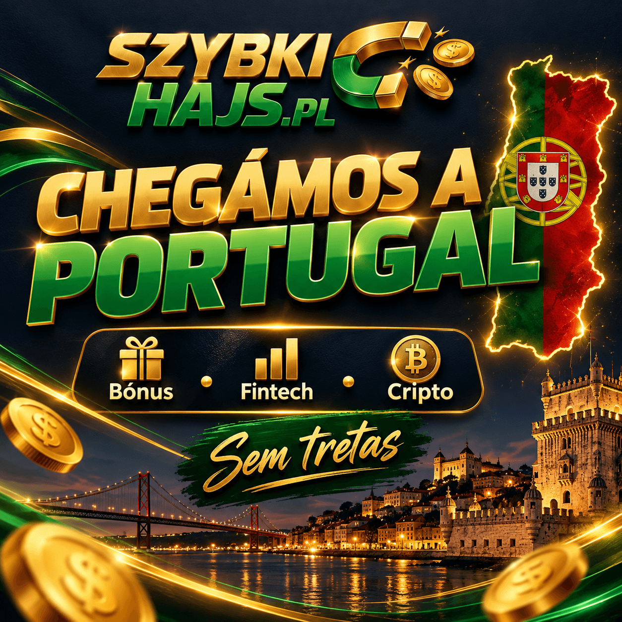 SzybkiHajs.pl chegou a Portugal 🇵🇹